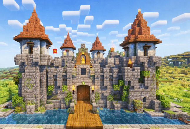 Castle in Minecraft