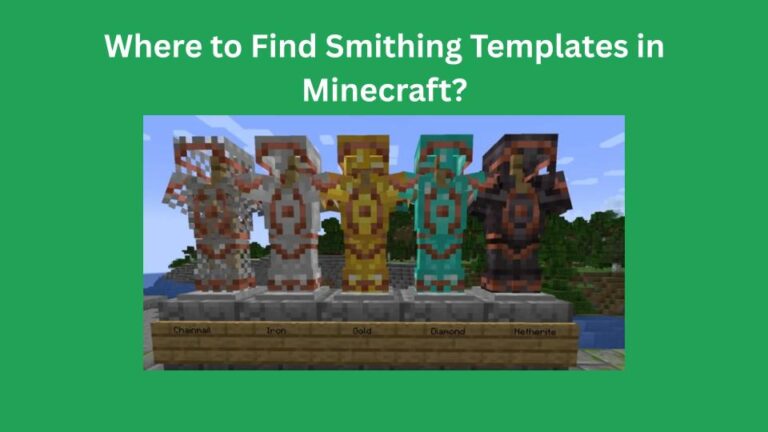 Minecraft Smithing Template: Everything You Need to Know